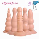 Sex Anal Plug Anal Dildo Bead Butt Stimulator Soft Silicone Prostate Massager Butt Plug Adult Sex Toys for Women Men Masturbator