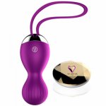 Silicone Kegel Balls Vaginal Tight Exercise Remote Control Vibrator Geisha Ball ben Wa Balls Vibrating Egg Sex Toys for Women