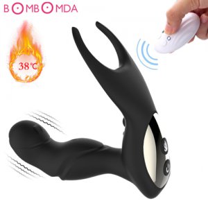 10 Speeds Heating Dildo Anal Vibrator Sex Toys For Men Butt Plug Anal Sex Toys Prostate Masturbator G spot Vibrator Sex Products