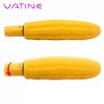 VATINE Real Dildo Feeling Erotic Sex Toys for Woman G-spot Stimulation Massager Strong Vibration Corn Vibrator Adult Product