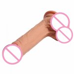 Realistic Penis Dildo Waterproof Simulation Penis Dildo with Strong Suction Cup Vaginal Messager Sex Toys for Women Sex Shop O3