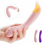 FLXUR Soft Heating Sex Toys for Woman Vibrator silicone Female Clitoral Stimulator Dildo Women Masturbator Sex Product for Adult