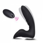 Wireless Remote Butt Plugs Vibrator Silicone Prostate Massager 10 Speeds Vibrating Anal Plug Anus Sex Toys For Men Women Couples