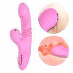Clitoris Suction Telescopic Dildo Vibrators for Women Sex Toy Female Womanizer Clit Sucker Nipple Vibrator Sex Shop