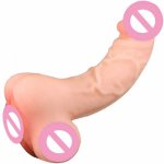 Realistic Penis Enlarger Sleeve with Pussy Realistic vagina Male Masturbator Woman Masturbator Real Dildo for Couples. Gay Sex