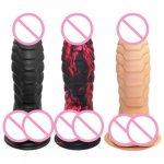 Realistic Dildo for Beginner, Body Safe Soft Silicone Penis Adult Sex Toys, Strong Suction Cup,Discreet Packaging