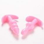 1 PCS Silicone Waterproof Anal Body Massager Anal Beads Plug Women Butt Plugfor women, Anal Sex Toys for Men