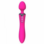 Dual  Waterproof Silicone Vibrators Sex Toys for Female Multiple modes Wand Masturbation Vibrator Zerosky