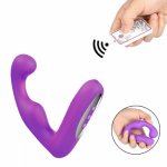 20m Wireless Remote Anal Plug and Vagina Massage Vibrator G-spot Clitoris Stimulation Prostate Massager Sex Toys for Women Men
