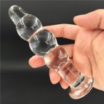 beads crystal Anal butt plug penis Sex toy Adult products for women men female male masturbation