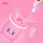 Sex Toys for Women Tongue Vibrators USB Vibrating Egg G-spot Vagina Massage Oral Licking Clitoris Stimulator Female Masturbation