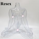 New Sex Dolls Full Silicone Big Breast solid Head Oral sex Anal Vagina Adult toys Lifelike Inflatable Doll for Men Masturbation