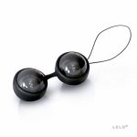 Lelo, Lelo Luna Noir - waginalne kulki gejszy (czarne)