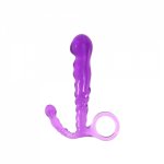 Medical TPE Stimulator Anal Butt  Plug Suction Cup Jelly Dildo Anal Sex Toys for Women and Men  G Spot  Flirt Erotics  Toys
