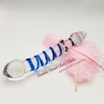 Crystal Glass Dildos Fake Penis Vaginal Anal Plug Female Masturbaor  Penis Stick Anal Lesbian For Women Gay Female Adult Sex Toy