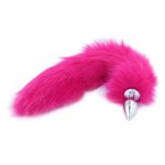 Fox, Fox Tail Plug Anal Butt Plug Anal Plug Tail Sex Toys for Women Adult Sex Products Stainless Steel Metal