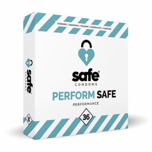 Prezerwatywy opóźniające - Safe  Performance Condoms 36 szt