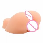 Erotic 3D Realistic Artifical Vagina Ass Male Masturbator Anal Pussy Masturbation Cup Double Hole Pocket Pussy Sex Toys For Man