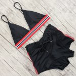 High Waist Sport Bikini Set 2019 Sexy Bikini Swimwear Women Push Up Swimsuit Bandage Brazilian Bikini female Maillot De Bain