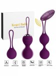 Silicone Kegel Balls Vaginal Medical Beads Vaginal Wireless Vibrator Egg Kegel Simulator Sex Balls Exercises For Women G Spot