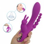 USB G-Mas Stimulator Mssage for Women 12 Function Rabbit Vibrator Vibe Anal Vibrator Clit Dildo Vibrator for Women