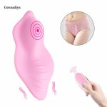 Panty Vibrator Vibrating Egg Wearable C String Panties Invisible Clit Stimulation Vagina Massager Erotic Sex Toys for Women
