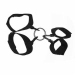 erotic bdsm bondage Lovers'sex toys Cross Hand Ankle Cuffs Restraints Handcuffs Bed Bondage sex toys for couples