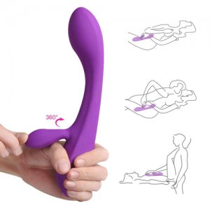 G Spot Rabbit Vibrator Double Magic Wand Clitoral Stimulator Dildo Massager Fuckmachine Woman Powerful Vibrator Clitoris Sex