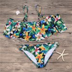 Sexy Bikini Swimwear Women Swimsuit 2019 Brazilian Bikini Set Push Up Bathing Suit Ruffle Female Beachwear Padded Biquini