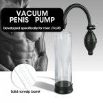 Fanssy Vacuum Penis Pump Male Men Penis Enlarger Enhancer Bigger Growth Pumps Sleeve