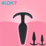 Ikoky, IKOKY Adult Products No Vibration S/M/L Butt Plug Prostate Massage Anal Plug Sex Toys for Woman