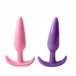 Silica gel anal plug, anal beads and beads prostate massager  anal plug  prostate tail plug sex toys for men anal