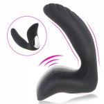 Powerful Vibrating Prostate Massager Anal Plug 10 Stimulation Patterns Butt Plug Silicone Adults Sex Toys for Men Waterproof