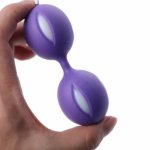 Vibefun Female Smart Duotone Ben Wa Ball Weighted Female Kegel Vaginal Tight Exercise Training Ball Vibrators Sex Toys for Women