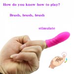 Finger Sleeve Vibrator Female Masturbator G Spot Massage Clit Stimulate Erotic Sex Toys For Women Lesbian Orgasm Adult Products
