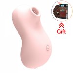 Nipple Massager Sucking Toys Vibrator Women Sex Clitoris Stimulator Vagina Sucking Sex Toys Women Masturbator with Free Condoms