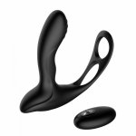 Male remote control vibrator sex toys USB charging back court toy prostate massager