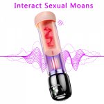 Penis Pump Vacuum Vibrator  Penis Enlargement Extender Sex Toys for Men Real Vagina Masturbation Adult Toys for Man Sex Shop