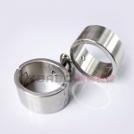 100% real photo handcuffs for sex stainless steel bdsm bondage restraints bdsm set handcuffs metal sex products sex games