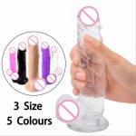 dildo realistic gode enorme female toys 7/8 inch huge silicone penis juguetes sexuales para la mujer penis realistico consolador