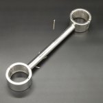 Stainless Steel Spreader Bar Sex Handcuffs Adult Games Metal Bondage Restraints BDSM Fetish Hand Cuffs Sex Toys For Couples