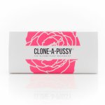 Clone-a-willy, Zestaw do kopiowania cipki - Clone A Pussy Kit Hot Pink Różowa
