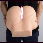 NEWEST! 3D Big Raised Buttocks Real Vagina And Anal TPE Ass Sex Doll For Male Masturbation Adult Products Sex Shop
