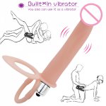 Strapon Double Penetration Male Dildo Anal Vibrator For Couples Women Vibe Massager Adult sex toys for men