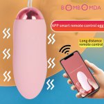 Phone App Long Distance Remote Control Vagina Egss Vibrator G spot Vaginal Stimulator Toy For Adult Female Masturbators Sex Shop