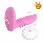 Usb Charging Heating Dildo Vibrator Wearable Wireless Remote Control Clitoris Stimulator G-spot Massage Adult Sex Toys X317