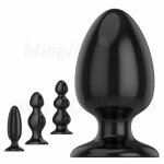 6 Types Large Buttplug Dilator with Suction Cup Prostata Massager Anus Expansion  Big Anal Plug Beads Sex Toys For Men Woman Gay