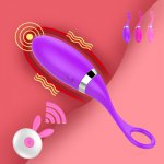 Wireless Remote Vaginal Tighten Exercise Kegel Balls G Spot Vibrator Sex Toy for Women Vibrating Jump Eggs Silicone Ben Wa Ball