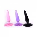 Anal plug silicone butt plug With suction cup silicone anal toys Stimulator Soft jelly Sex Toy Dildo Gay Adult toys 9.25