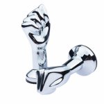 New stainless steel fisting dildo anal plug metal erotic toys butt plug gay Fetish dilatador anal sex toys for Couple buttplug
